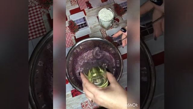 Воздушные кексы из варенья