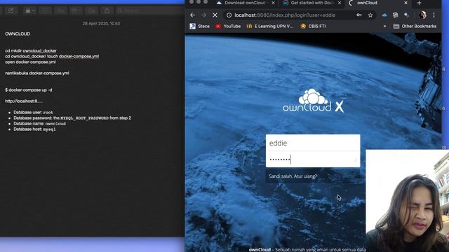Instalasi Own Cloud di iOS (Mac) dengan Docker (BAHASA INDONESIA) смотреть онлайн