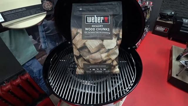 Дрова для копчения Weber Гикори смотреть онлайн
