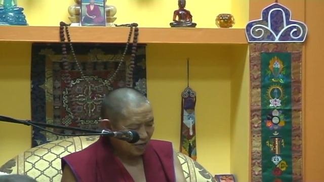 Лекция Гарчена Ринпоче на тему «Просветленный ум: любящая доброта,сострадание и бодхичитта»