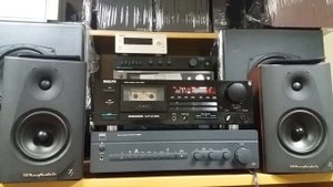 #NAD C325BEE + #WHARFEDALE DIAMOND 7.2 + #Philips FC870 test