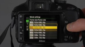 Nikon D3400 DSLR Video size and frame rate | Video on the Nikon D3400 camera  - youtube