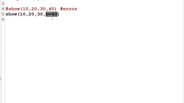 Function parameters in Python