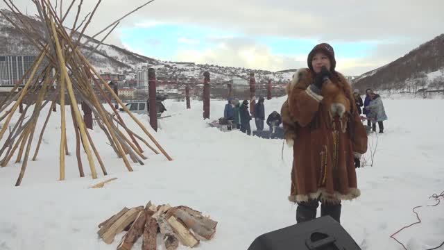 Корякский обрядовый праздник «Встреча Нового Солнца». 2022г. Часть1.