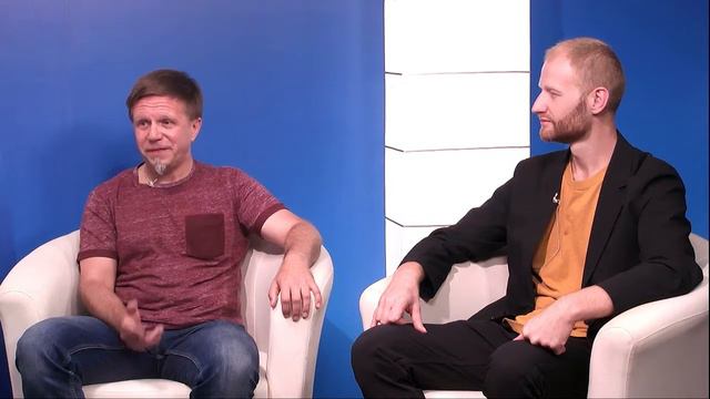 Михаил Климовский- координатор Дня города Гатчины, Юрий Дидевич- автор проекта нейрокино смотреть онлайн