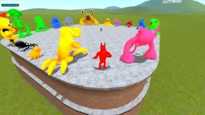 РУССКАЯ РУЛЕТКА С НОВЫМИ МОНСТРАМИ САДА БАНБАН 4 В ГАРРИС МОД! GARTEN OF BANBAN 4 В Garry`s Mod