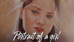 Портрет девочки |  Венок из одуванчиков | Portrait of a girl