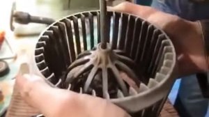 Снятие крыльчатки моторчика печки Фольксваген Туарег