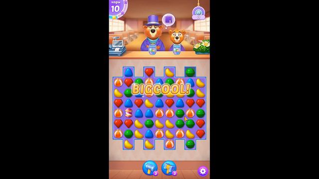 Candy Puzzlejoy - Home Design level 21 - 35 Sherry's Bedroom Complete [ Gameplay
