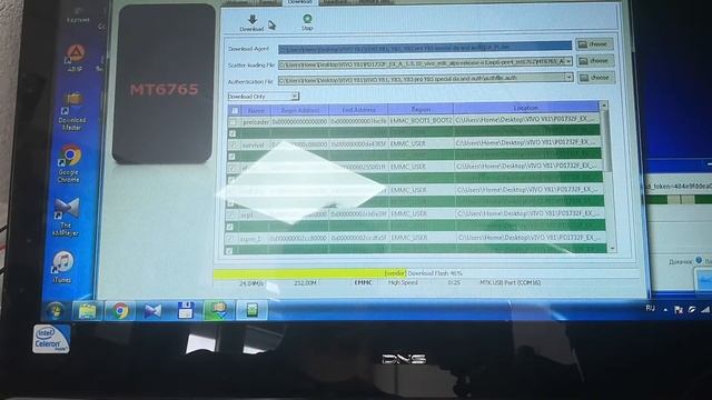 Vivo 1808 Y81 сброс пароля, графического ключа, remove password, FRP