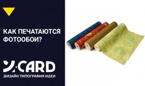 Процесс печати фотообоев в типографии Юкард