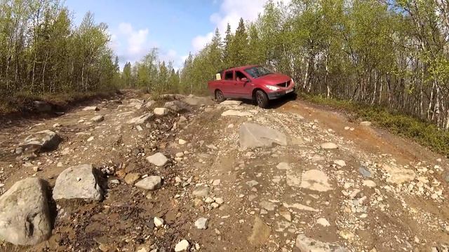 Дорога на озеро Чудзьявр. Кольский. Начало июня 2018. смотреть онлайн