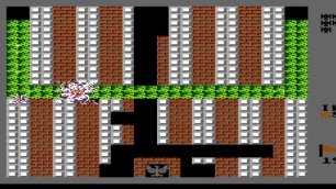 Battle City by Singularity (Battle City Hack) (NES, 1985) Уровень 19