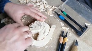 Лошадь из Дерева. Прекрасная Резьба по Дереву. Wood carving horse!