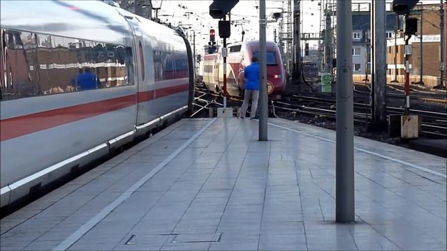 Thalys , ICE 3 en ICE 1, filmed with Panasonic Lumix FZ38 and Panansonic HC-V700. 1 april 2013 смотреть онлайн