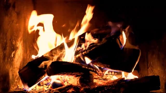 Autumn Fireplace ? The comforting warmth, the gentle crackling of the logs смотреть онлайн