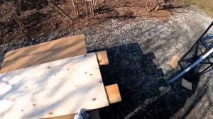 САМОДЕЛЬНЫЙ СТЕЛЛАЖ на колёсах из профиля и дерева / сделай сам / мебель своими руками