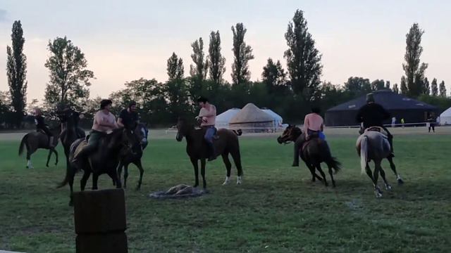 Көкпар ұлттық ойыны. Мажарстан. Венгрия.