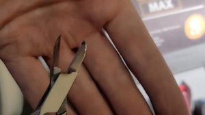 Видео результата заточки маникюрных кусачек на станке Sharp Knife Expert MAX в Центре Заточки