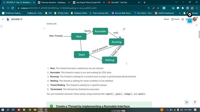 Day 12 /15: Java Complete Course | From Zero to Java Hero in Just 15 Days | Multithreading in java