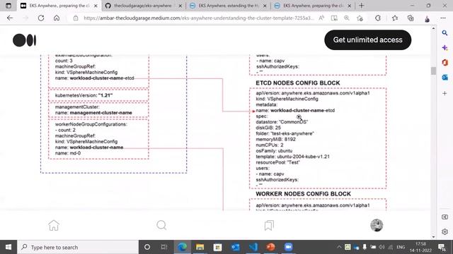 Understand and prepare Cluster YAML template смотреть онлайн