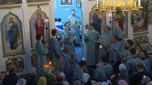 Праздник Рождества Пресвятой Богородицы в станице Старокорсунской смотреть онлайн