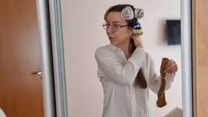 КАЖЕТСЯ, ЗАБОЛЕЛИ☹️КАК НАКРУТИТЬ ВОЛОСЫ НА НОСКИ?
