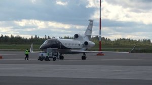 Dassault Falcon 900LX F-HJJJ at Tampere-Pirkkala