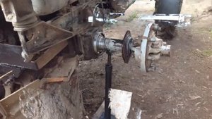 Замена подшипника задней полуоси на МТЗ 82.1/Replacing the rear axle bearing on MTZ 82.1