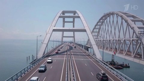Более двух миллионов автомобилей проехали по Крымскому мосту с момента его открытия