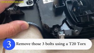 BMW 5-Series F10, F11, 3-Series F30 X1, X5, X6 Start / Stop Button replacement / removal in 10 step