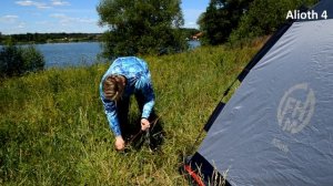 Полуавтоматическая кемпинговая палатка Alioth 4