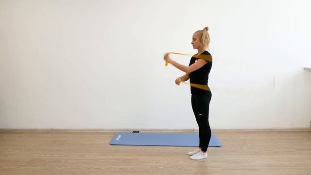 Художественная гимнастика: 2 тренировка со скакалкой смотреть онлайн