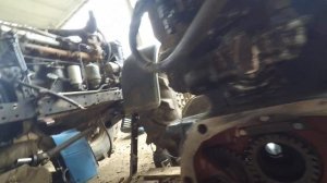 МТЗ-1221 поломка КПП.Заміна щеплення.