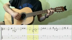 "Melodia" - Bartolome Calatayud (guitar lesson + TAB)