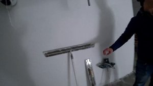 Шлифовальная машинка Жираф, шпаклёвка Крепс