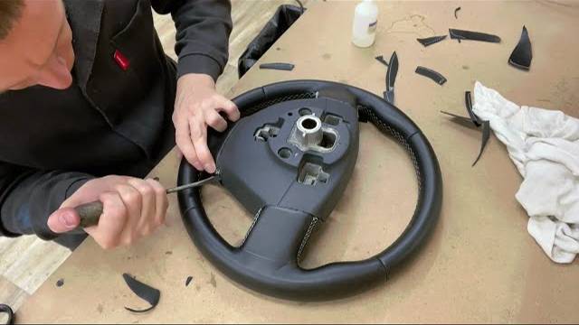Перетяжка руля Renault Logan 2, финал