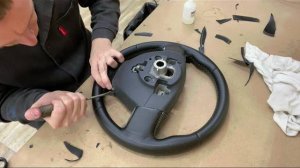 Перетяжка руля Renault Logan 2, финал