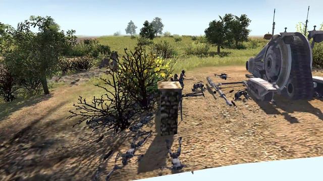 COMMANDER WOLFFE BATTLES COUNT DOOKU! ~ Men of War: Star Wars Mod смотреть онлайн