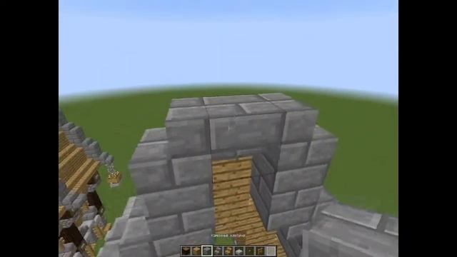 Minecraft  архитектура #1 - Дом в стиле средневековья смотреть онлайн