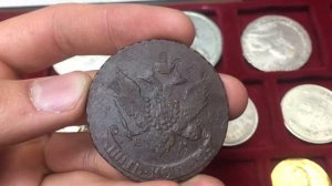 5 копеек 1791 ЕМ Павловский перечекан