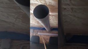 Мой гараж 12-05-2021г вентиляция из канализационных труб