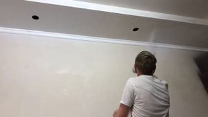 #HYVST SPT 440 покраска потолка безвоздушным краскопультом , краска #Dulux