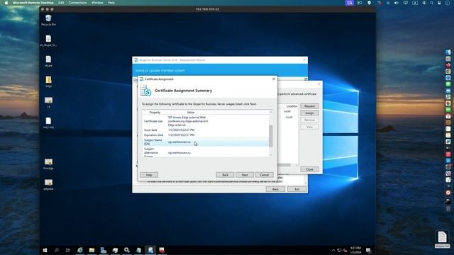 Устанавливаем сертификаты на Edge Skype for Business Server. Public DNS смотреть онлайн