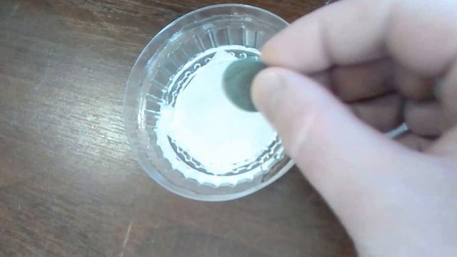 Чистка монет ортофосфорной кислотой. Часть первая