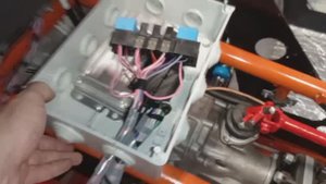 Начало монтажа проводки