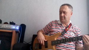 Greco GOB700 speed way bass demo cover Smooth Carlos Santana
