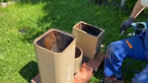 Треснул керамический дымоход. Треснула керамика! Термошок?Трубочист Alex