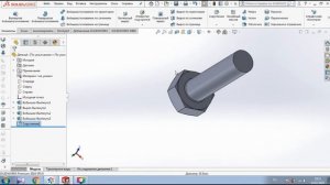 Уроки Solidworks.Болт