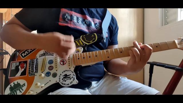 Green Day - Do Da Da (Guitar cover with Dookie Drive) смотреть онлайн